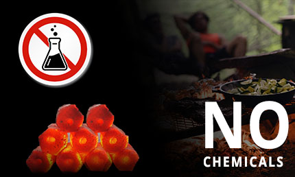 BLAZE <strong>100% Coconut Shell Charcoal Briquettes</strong>