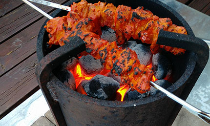 BLAZE <strong>100% Coconut Shell Charcoal Briquettes</strong>